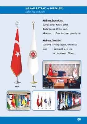Makam Bayrak ve Direkleri